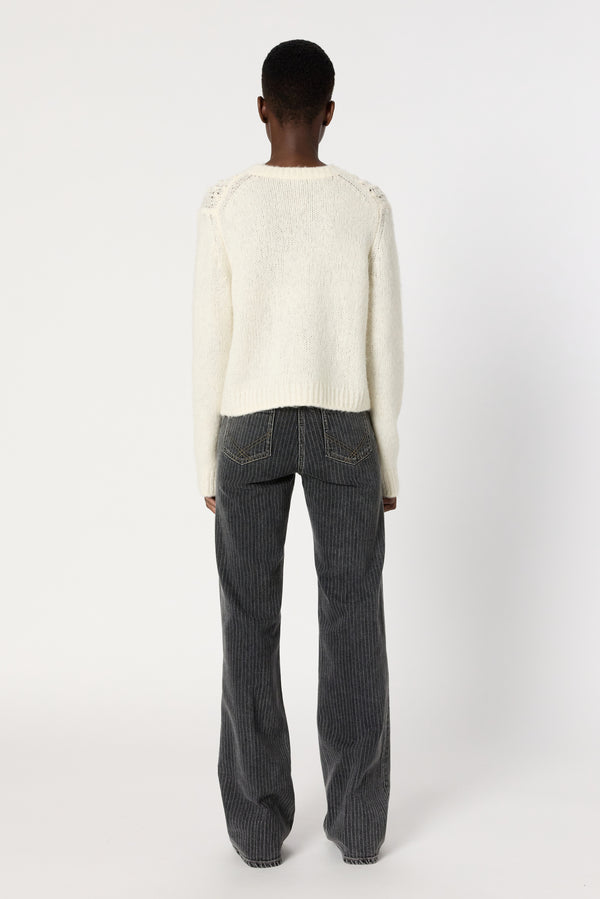 Rue Madam Pullover/vest Dcu97c348 Ecru