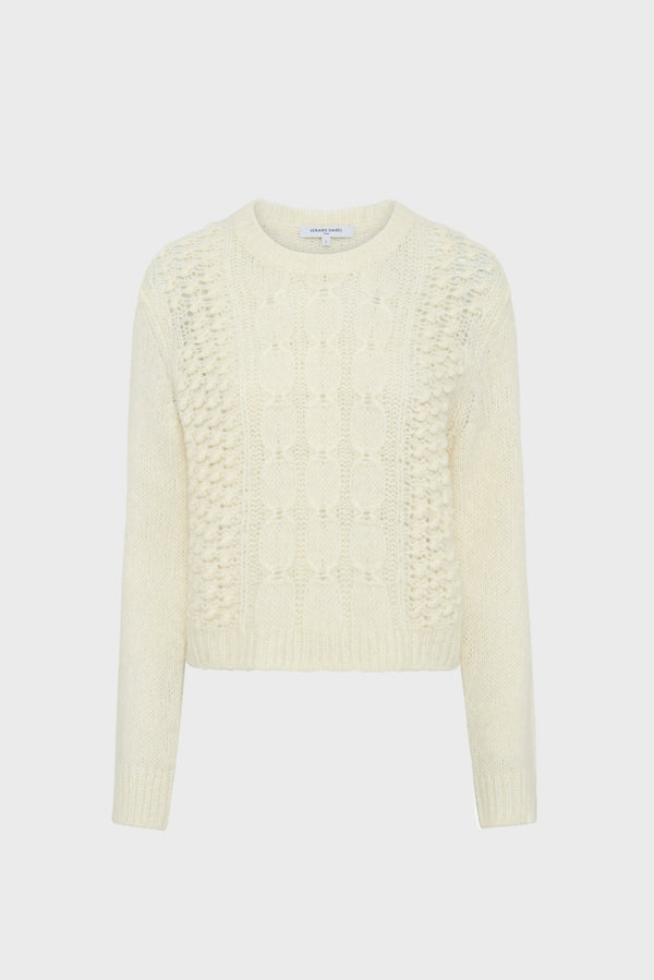 rue madam Pullover/vest Dcu97c348 Ecru