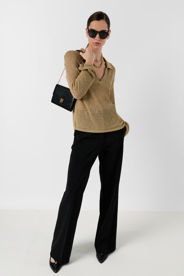 Rue Madam Pullover/vest Ddu22d200 Gold