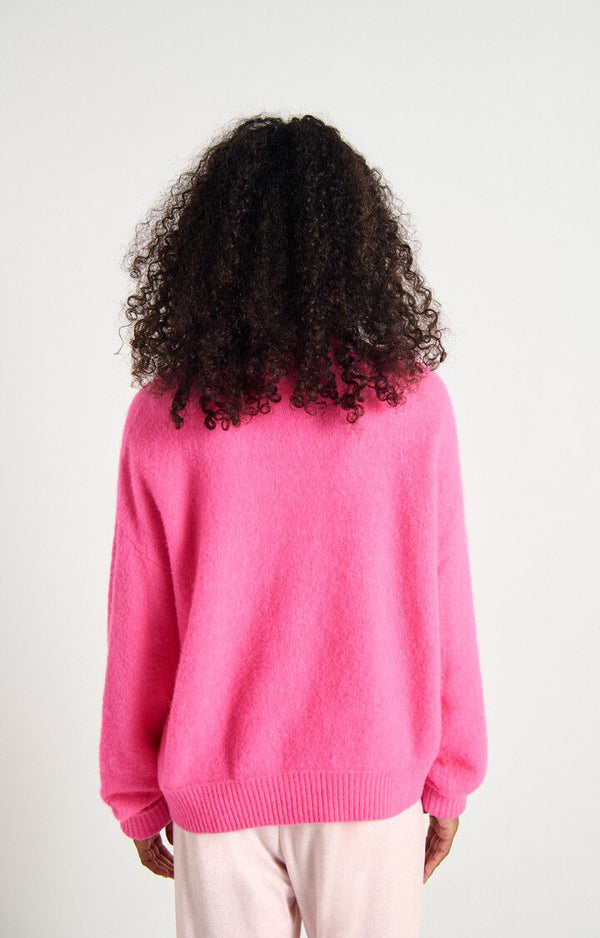 Rue Madam Pullover Vito18e Rose-Fluo-Chine