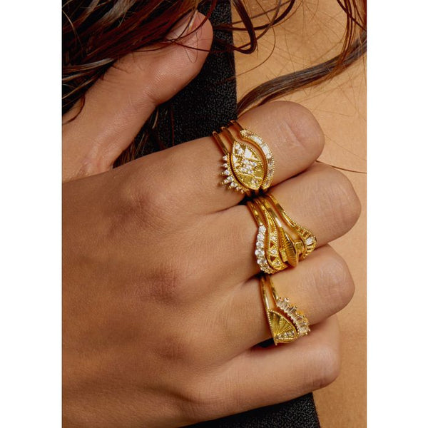 Rue Madam Ring Ba-283g Gold