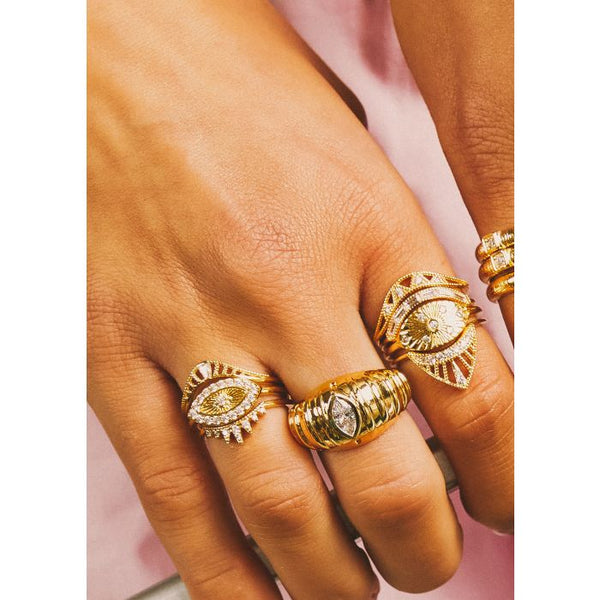 Rue Madam Ring Ba-312g Gold