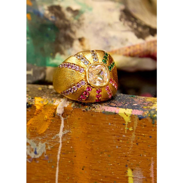 Rue Madam Ring Ba-342g Gold