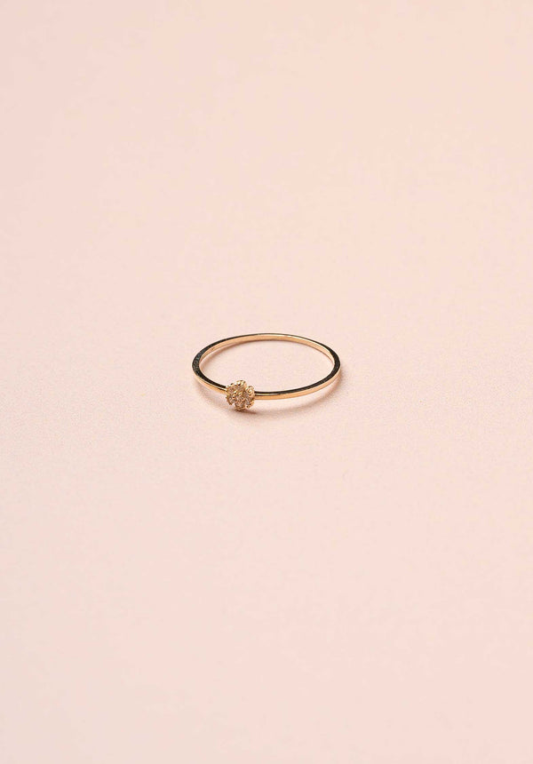 Rue Madam Ring Flower Ring Gold