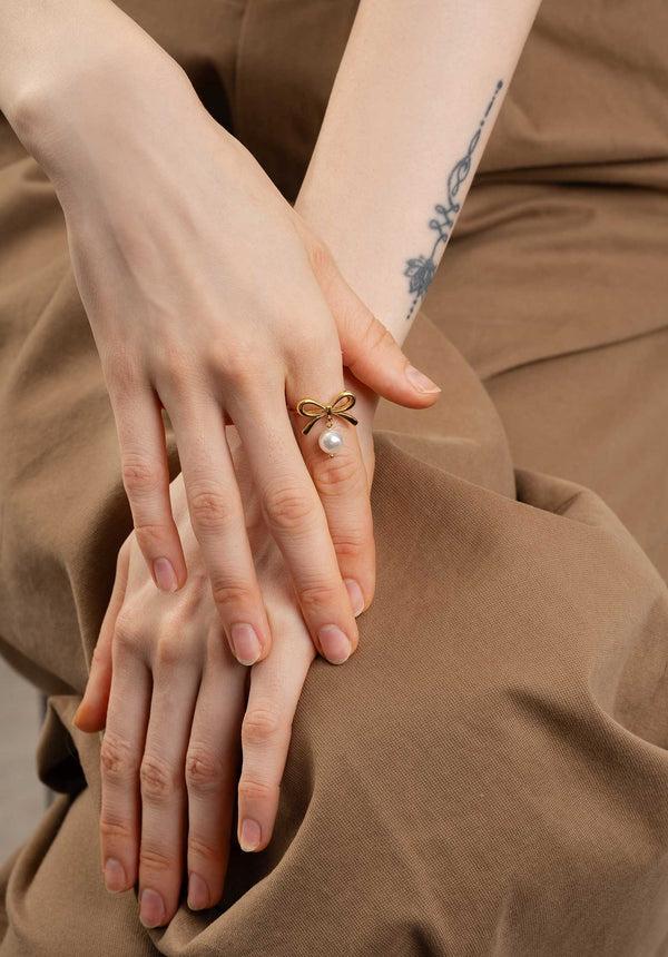 rue madam Ring Jeulia Ring Gold