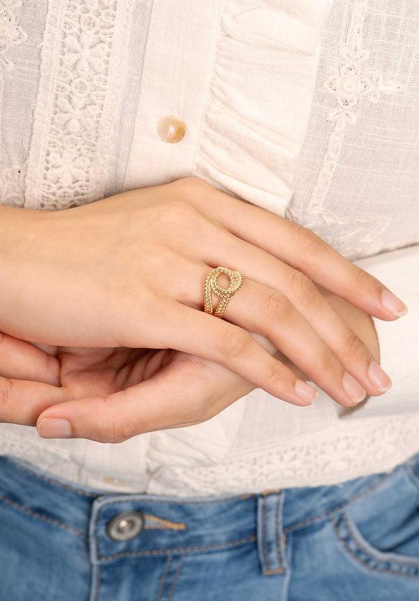Rue Madam Ring Knot Ring Gold