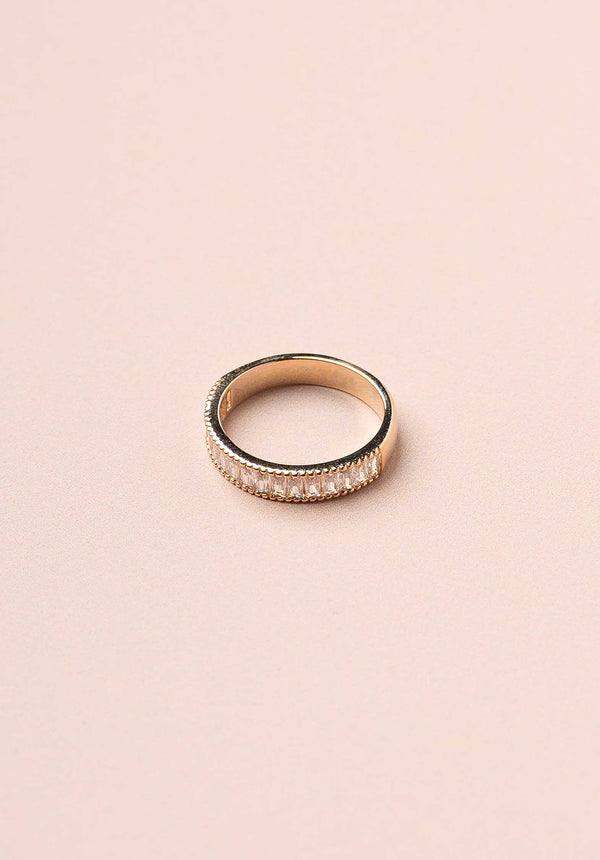 Rue Madam Ring Square Str Ring Gold