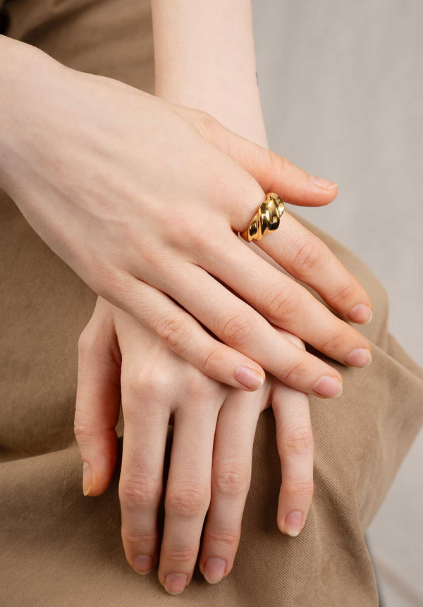 Rue Madam Ring Tressia Ring Gold