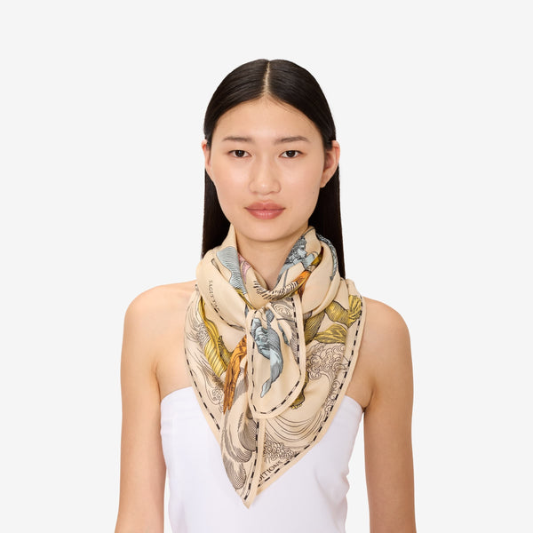 rue madam Scarf Ca211as14 Multi