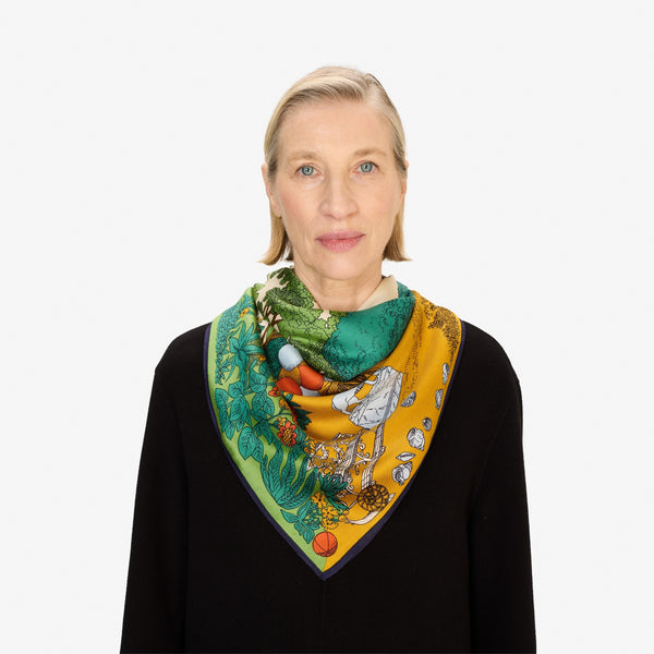 Rue Madam Scarf Ca221qu02 Natural