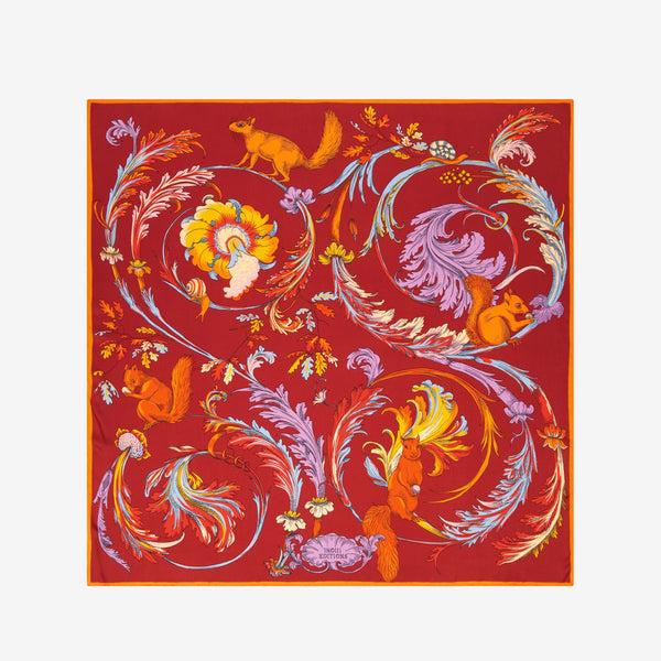 Rue Madam Scarf Ca221ro06 Red