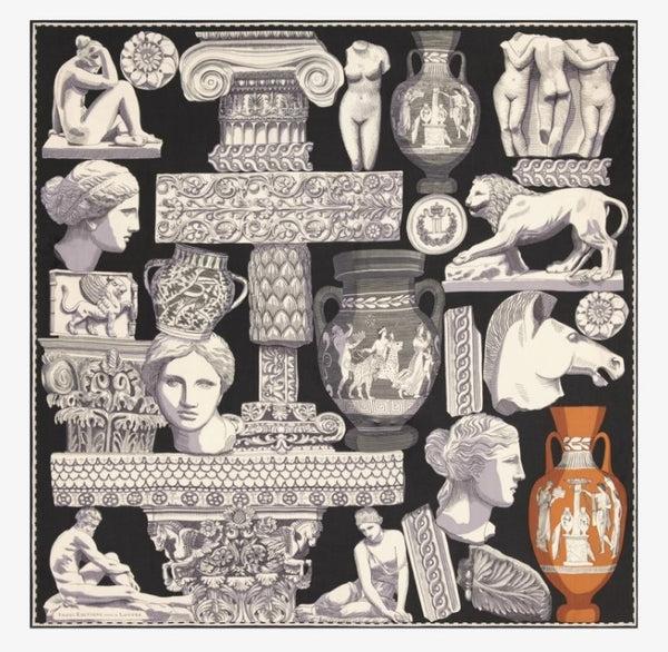 Rue Madam Scarf Ca222ar01 Black