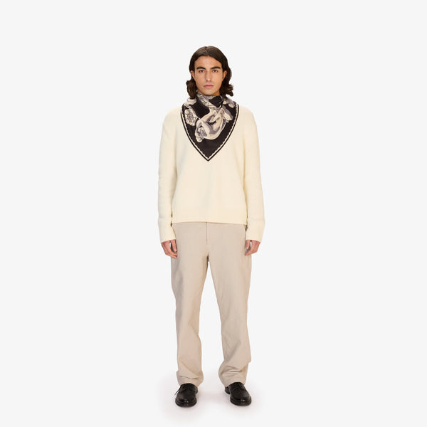 Rue Madam Scarf Ca222ar01 Black