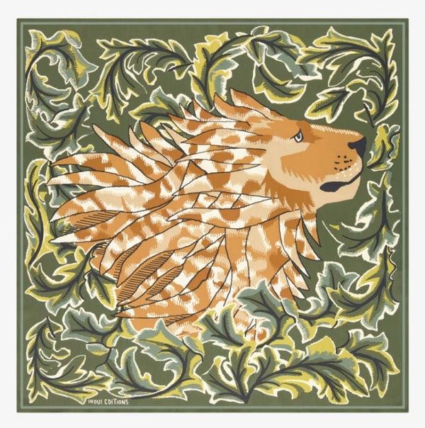 Rue Madam Scarf Ca22leo20 Khaki