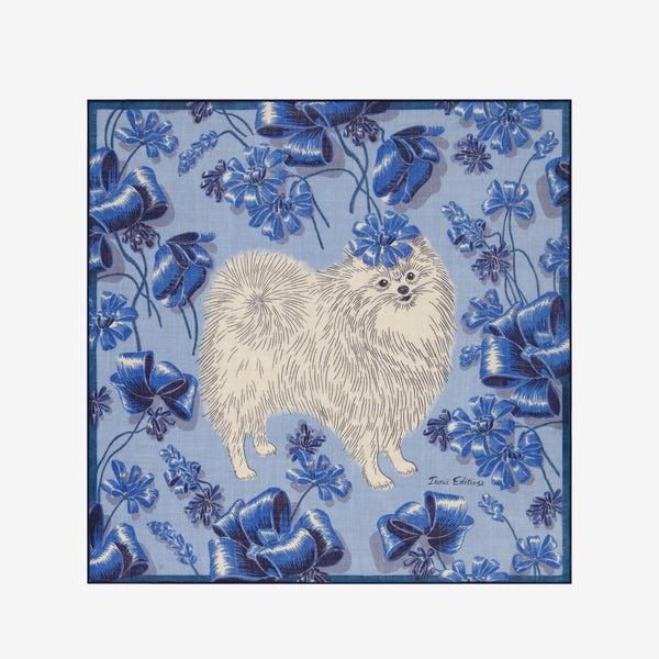 Rue Madam Scarf Ca22tou04 Blue