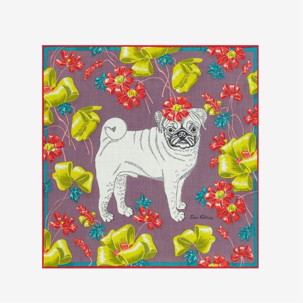 rue madam Scarf Ca22tou05 Purple