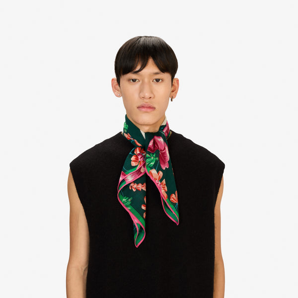 rue madam Scarf Ca22tou26 Emerald