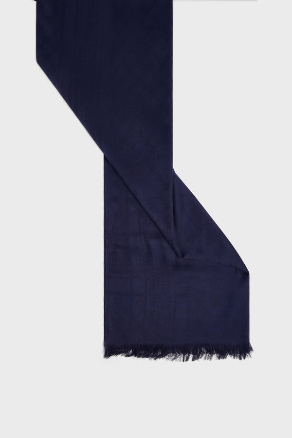 Rue Madam Scarf Dah17a294 Navy