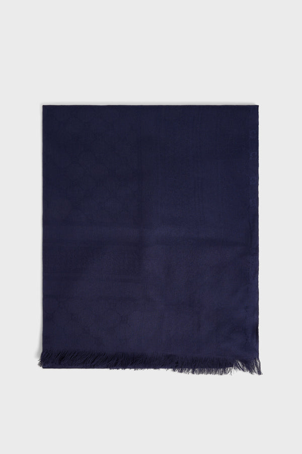 Rue Madam Scarf Dah17a294 Navy