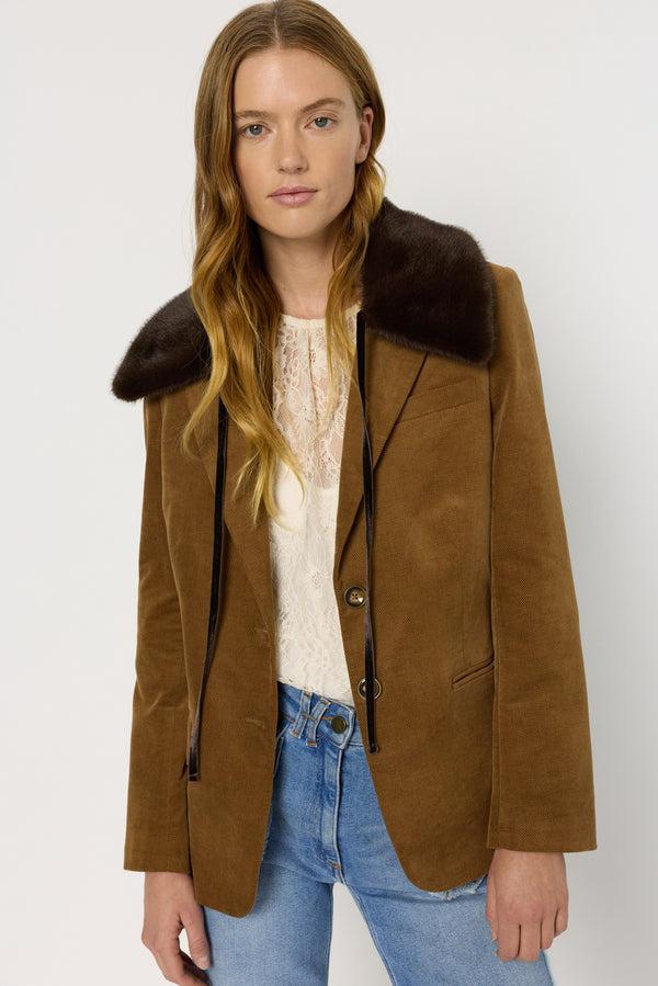 Rue Madam Scarf Dch04c264 Brown