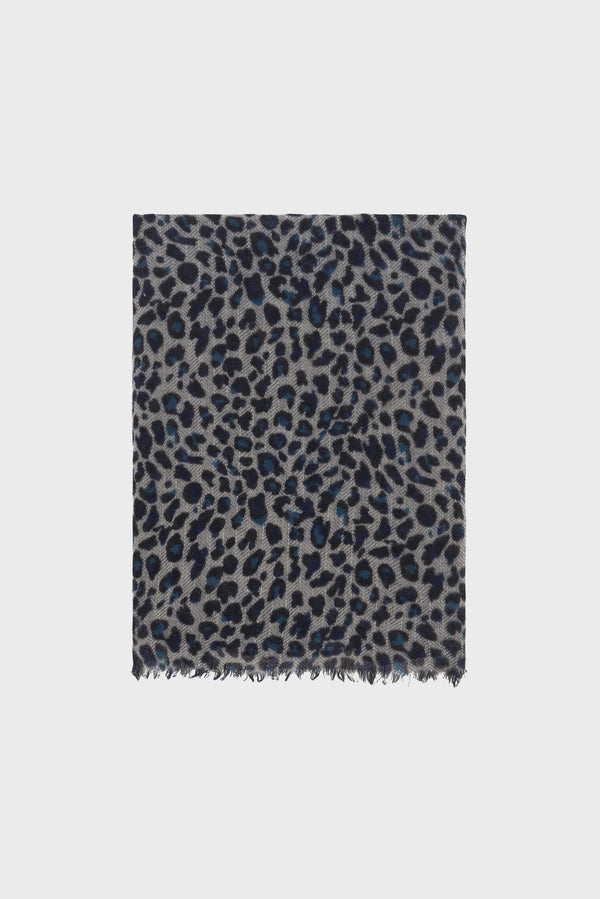 rue madam Scarf Dch07c267 Navy