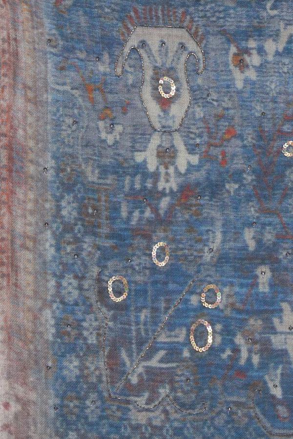 Rue Madam Scarf Dch12c272 Indigo