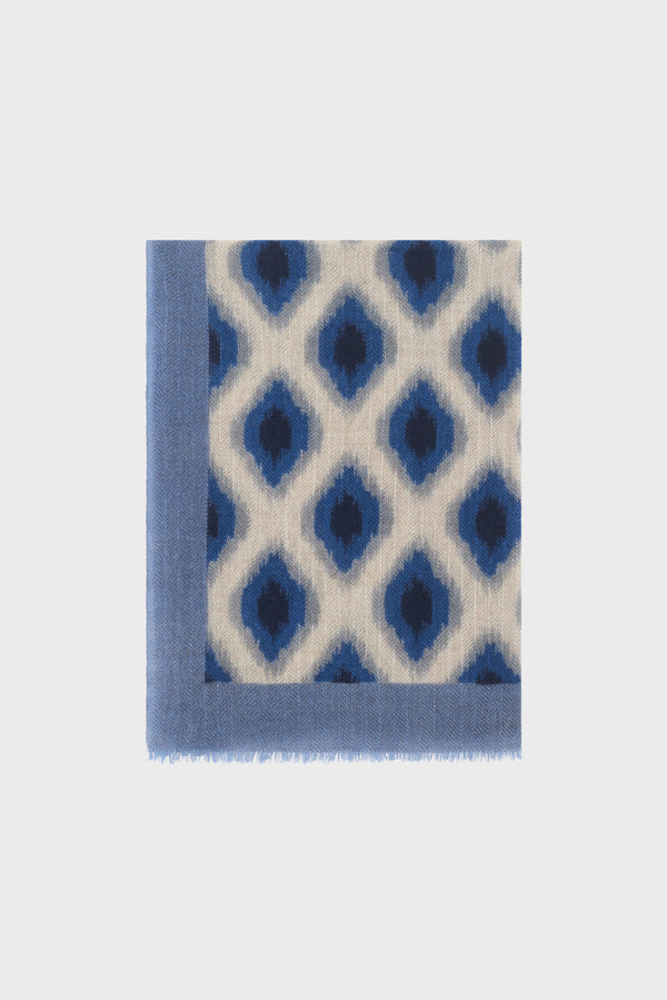 rue madam Scarf Dch19c279 Blue