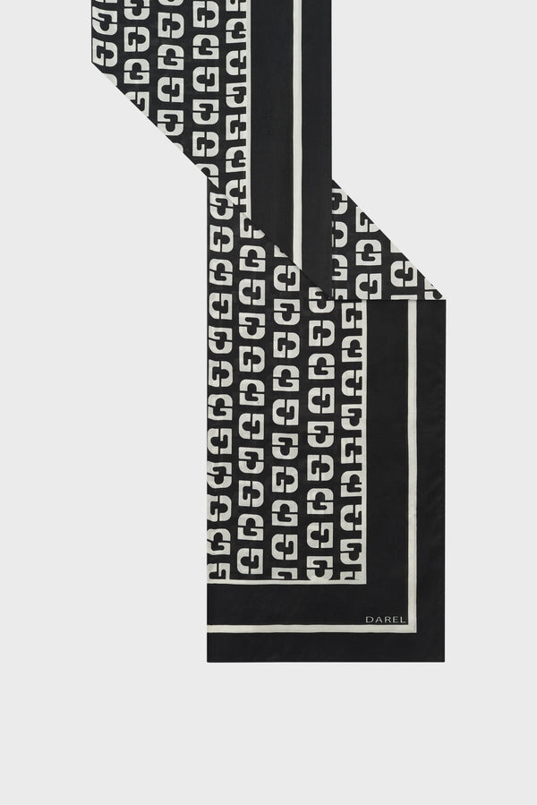 Rue Madam Scarf Dch27c287 Black