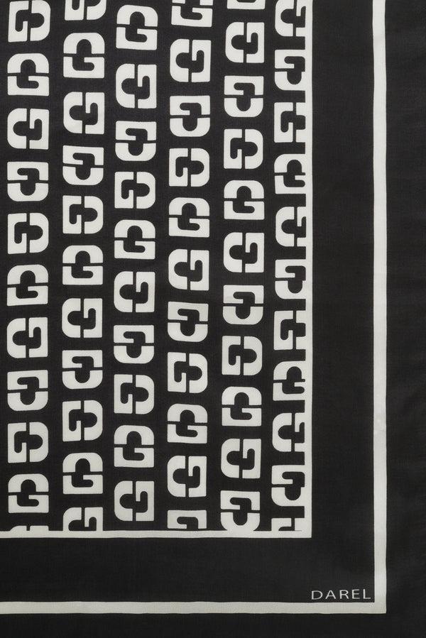 Rue Madam Scarf Dch27c287 Black