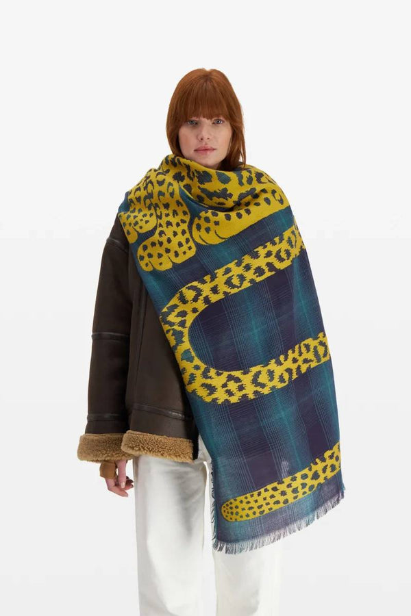 Rue Madam Scarf Et18fe10 Green