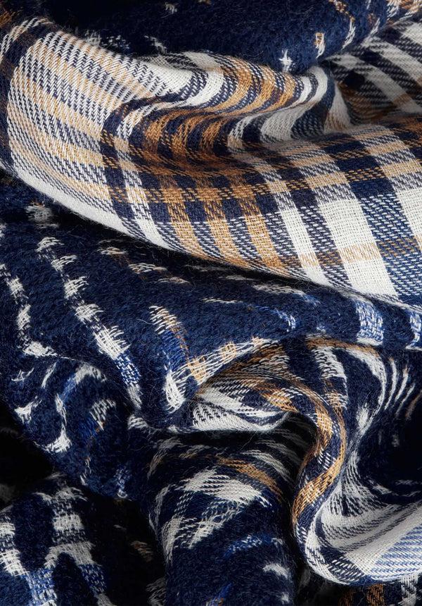 Rue Madam Scarf Et18he24 Navy