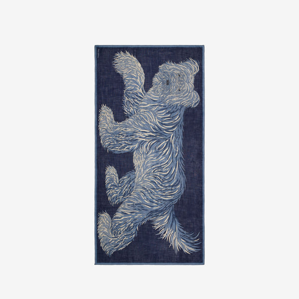 Rue Madam Scarf Et201fr24 Navy