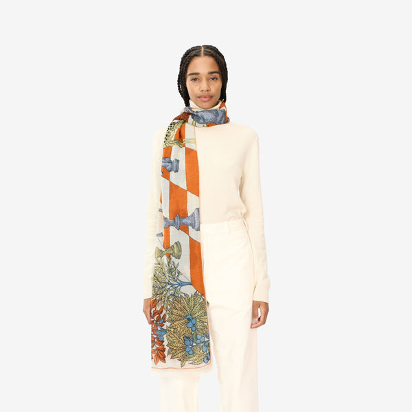 rue madam Scarf Et20mag02 Natural