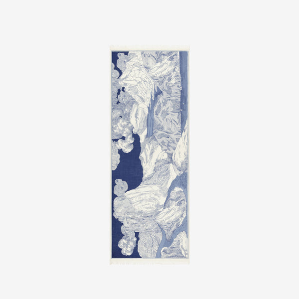 Rue Madam Scarf Et20mon24 Navy