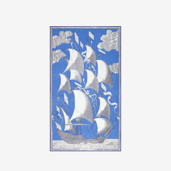 Rue Madam Scarf Et211de04 Blue