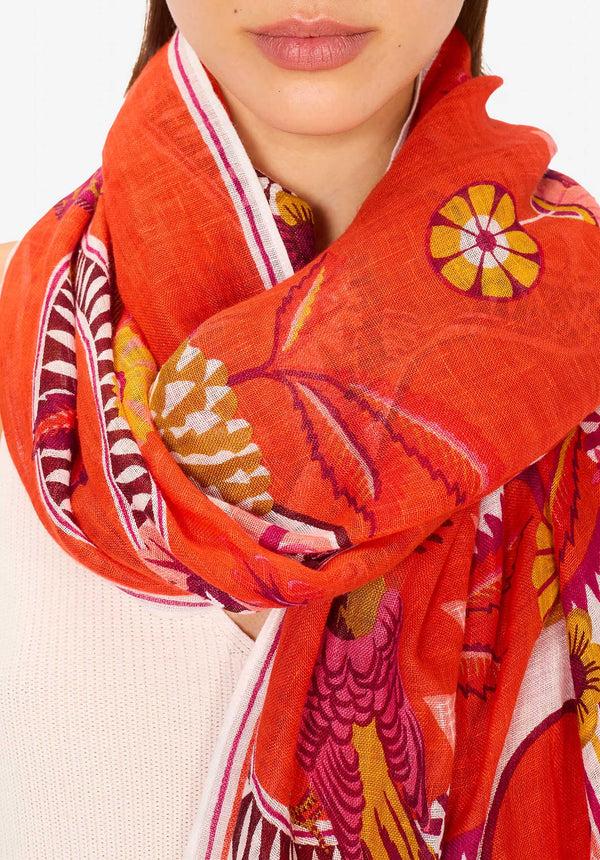 Rue Madam Scarf Et211di65 Orangeade