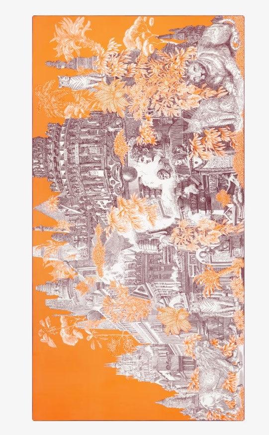 Rue Madam Scarf Et211pi08 Orange