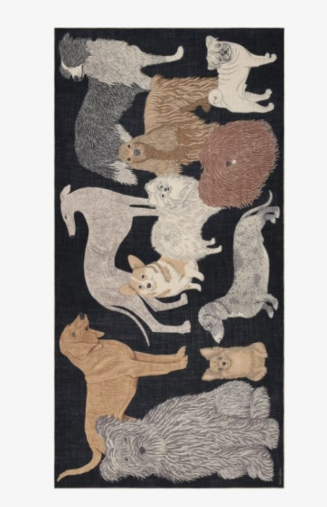 Rue Madam Scarf Et221to01 Black