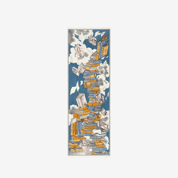 Rue Madam Scarf Et22edi24 Navy