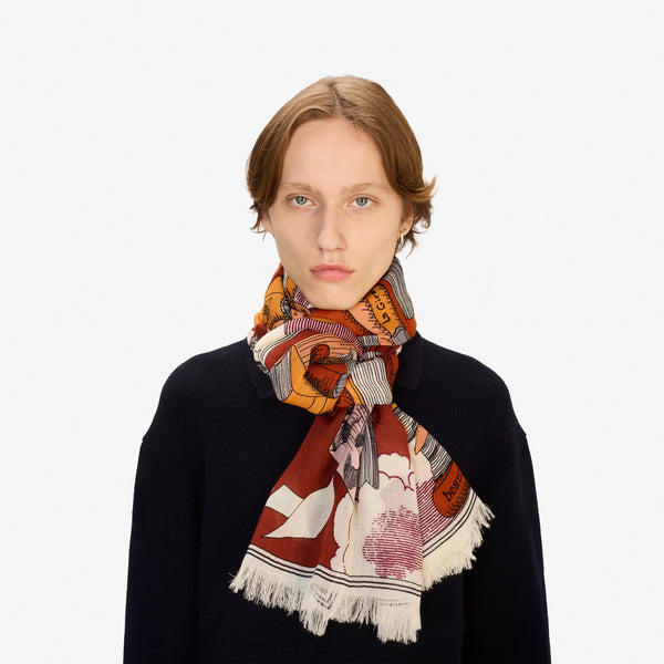 rue madam Scarf Et22edi52 Autumn
