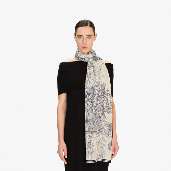 Rue Madam Scarf Et22his00 White