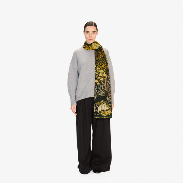 Rue Madam Scarf Et22pap26 Emerald