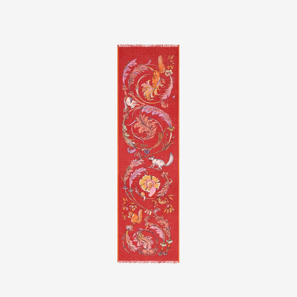 Rue Madam Scarf Et22roc06 Red