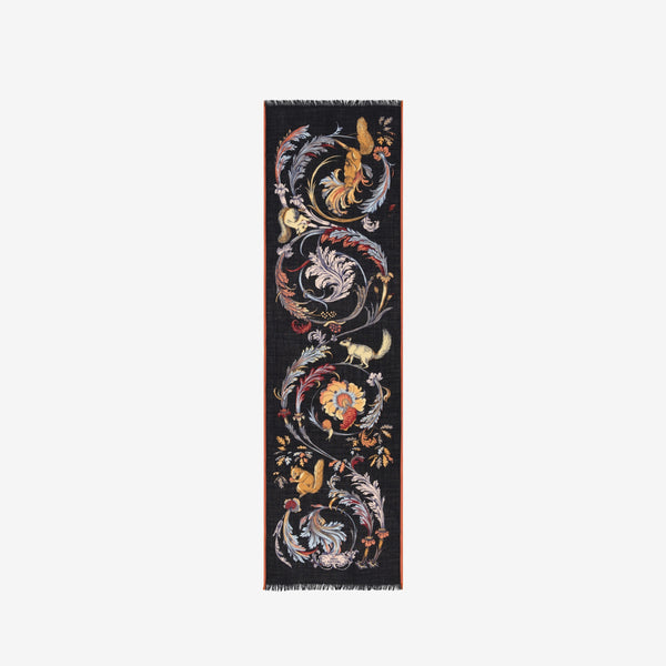 Rue Madam Scarf Et22roc24 Navy