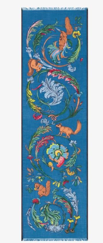 Rue Madam Scarf Et22roc34 Duck-Blue