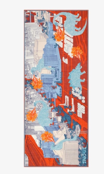 Rue Madam Scarf Et22veg06 Red