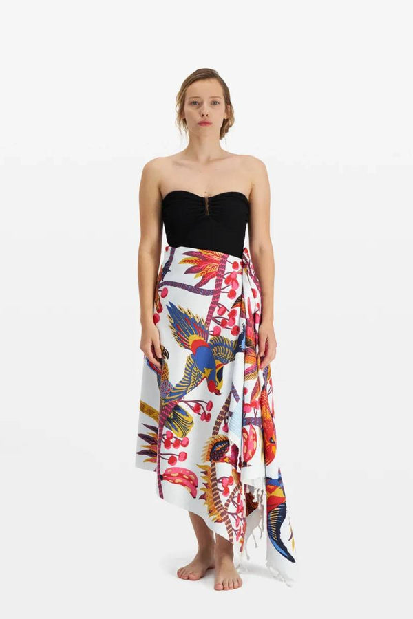 Rue Madam Scarf Fo17cer00 White-Blanc