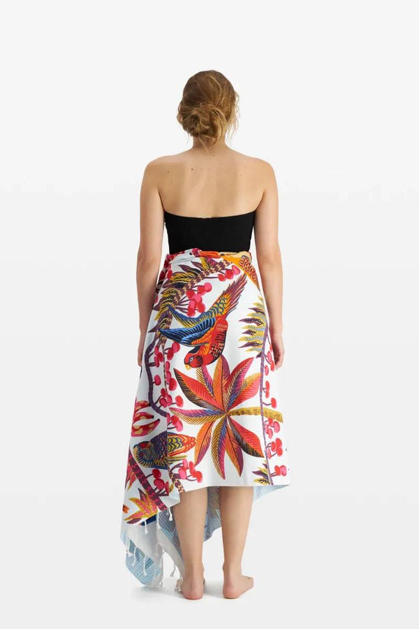 Rue Madam Scarf Fo17cer00 White-Blanc