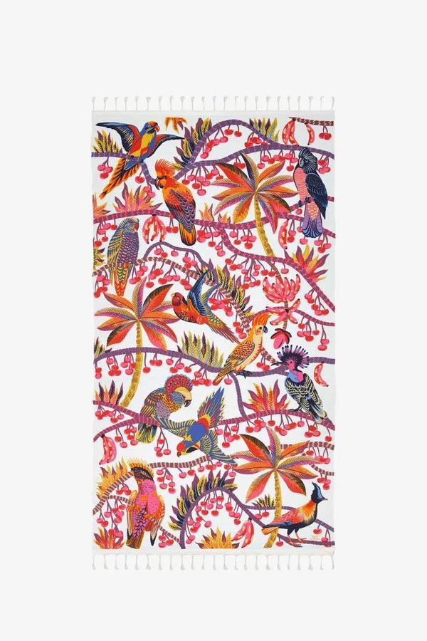 rue madam Scarf Fo17cer00 White-Blanc