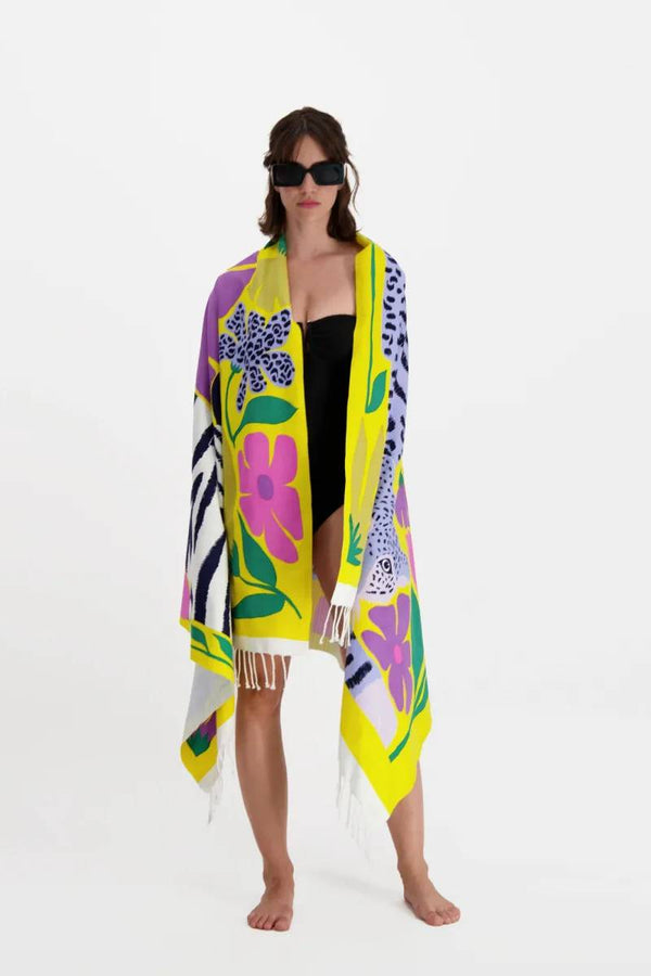 Rue Madam Scarf Fo17fol09 Yellow-Jaune